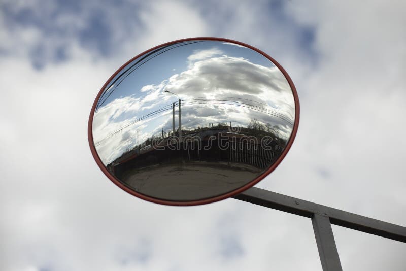 Miroir Grand Angle Transparent pour Le Miroir De Surveillance De