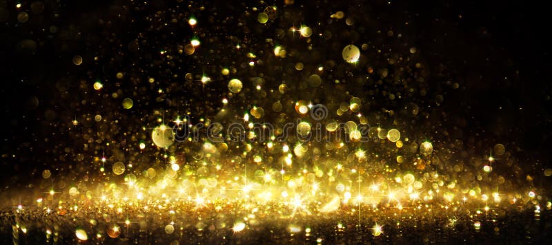 Miroitement de scintillement d'or image stock Miroitement de scintillement d'or image stock