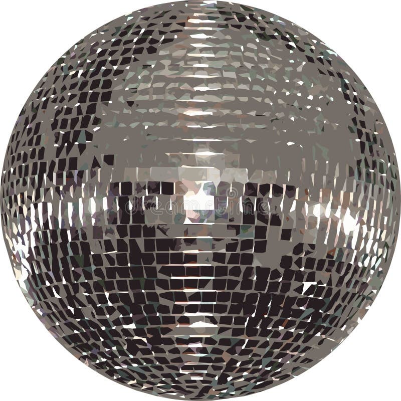 Mirror Ball stock vector. Illustration of disco, groovy 14005807