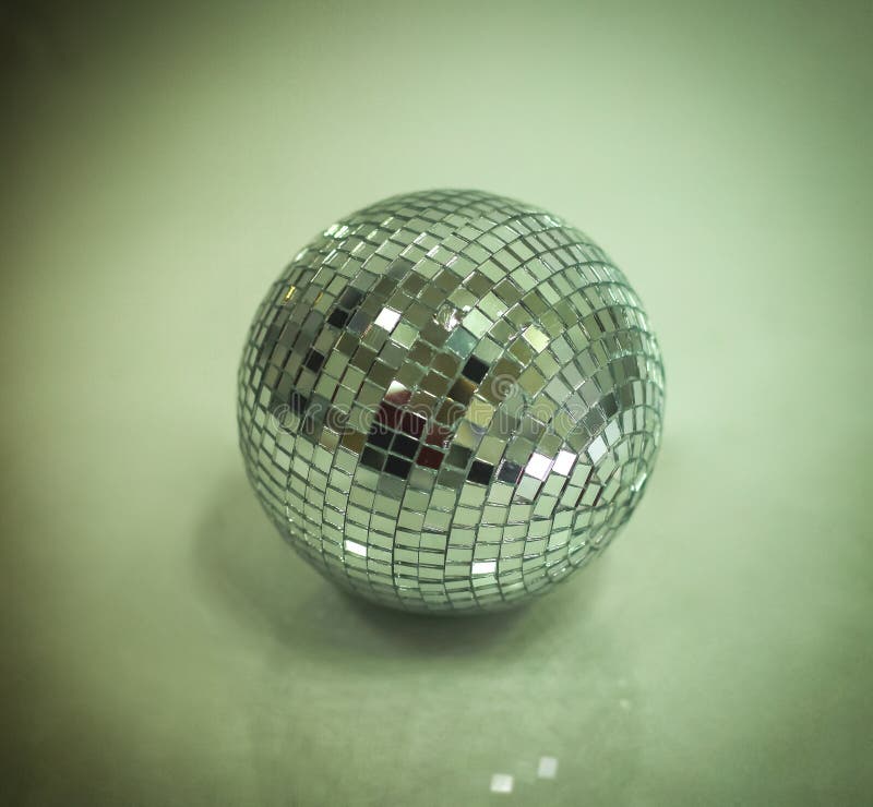 Mirror Ball.isolated On A Dark Background. Stock Photo - Image of detail, black: 111371690