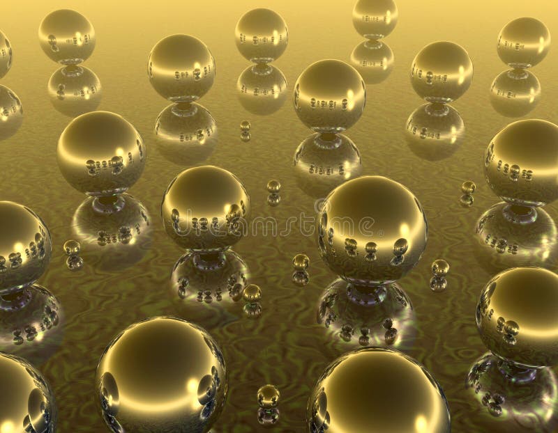 Mirror balls stock illustration. Illustration of droplet 2905467