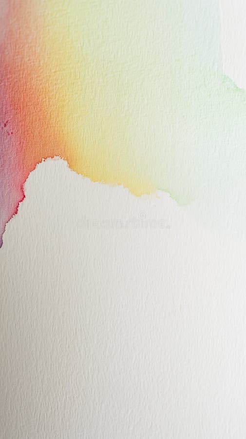 Miscela di acquerelli astratti in colori pastello morbidi illustrazione di stock