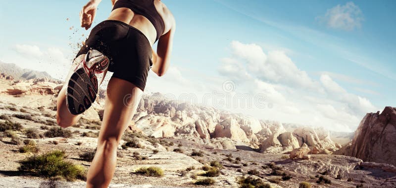 Mise en marche du coureur photo stock Mise en marche du coureur photo stock