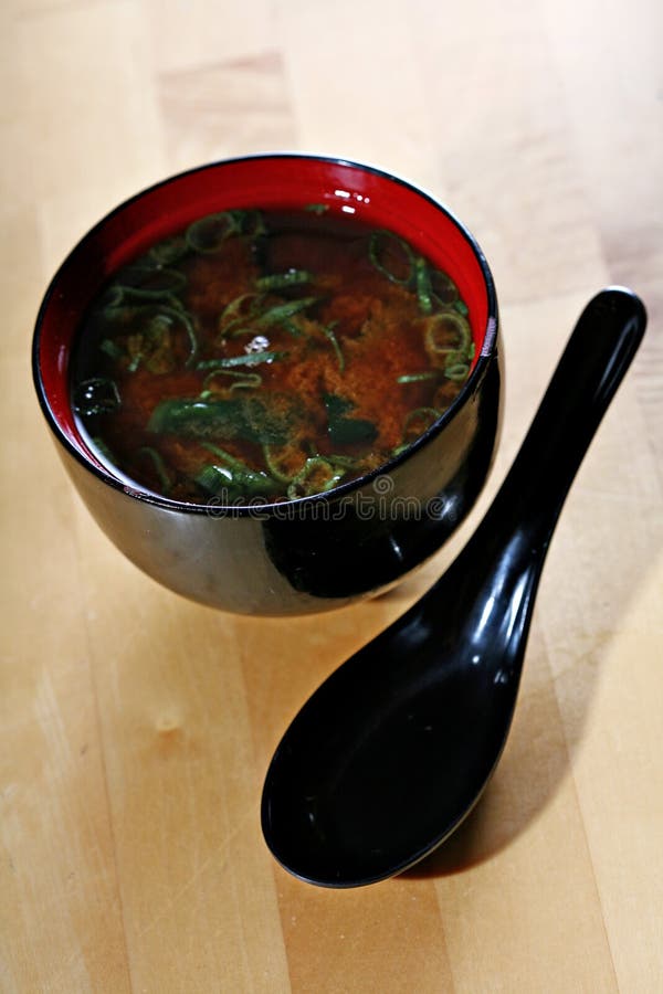 Miso soup stock image. Image of brown, meal, diet, fresh 28025811
