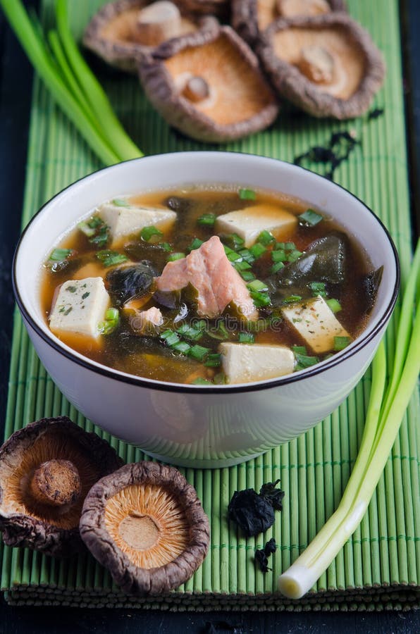 Miso soup stock photo. Image of cooking, diet, japanese 42271016