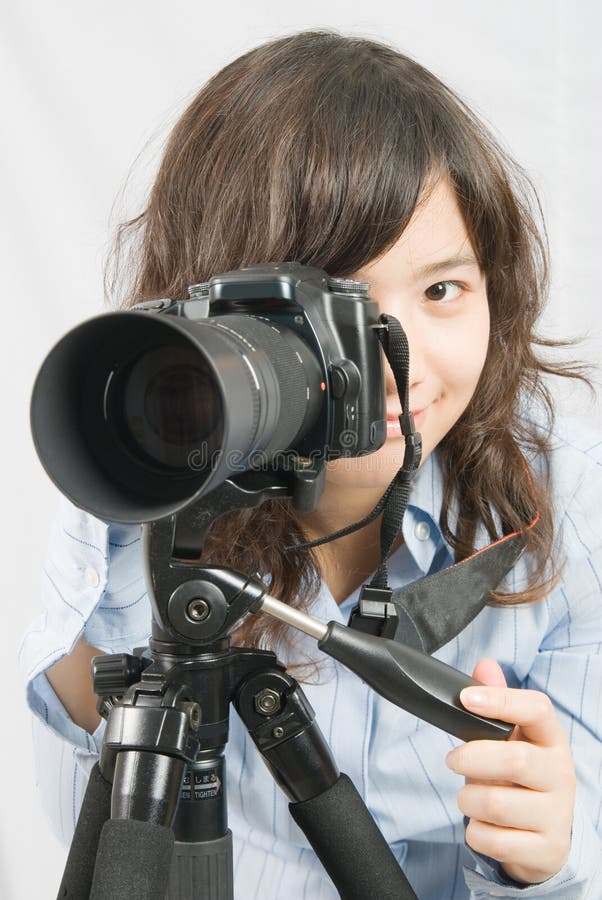 Miss Photographer stock photography Miss Photographer stock photography