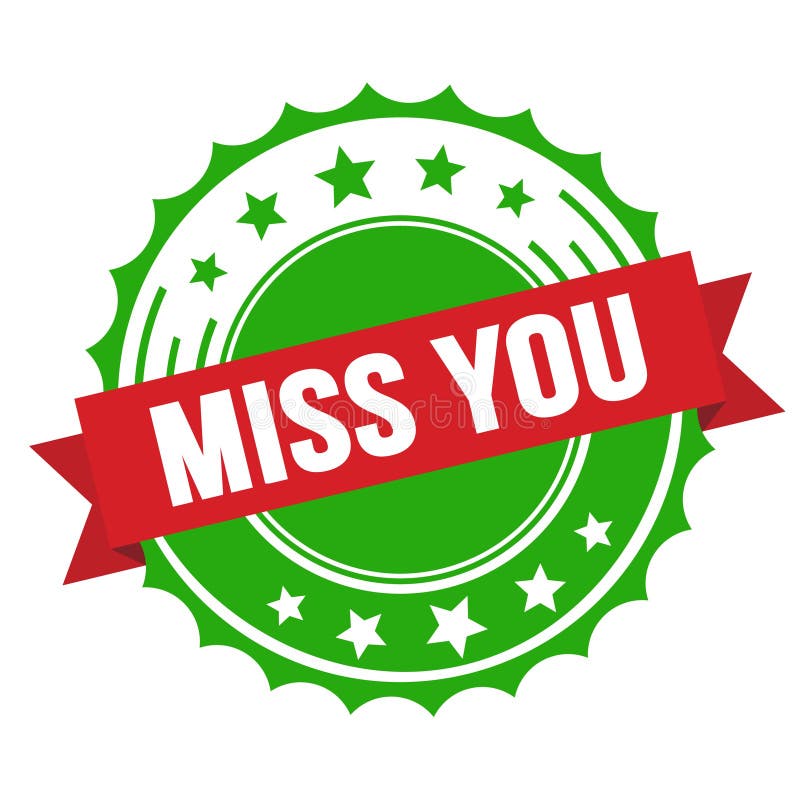 Miss You Logo Stock Illustrations – 434 Miss You Logo Stock ...
