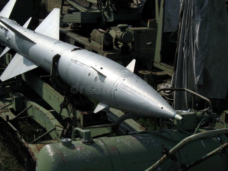 Missile d'aéronefs photographie stock libre de droits Missile d'aéronefs photographie stock libre de droits