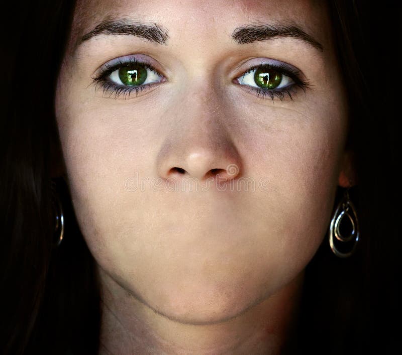 Missing mouth. royalty free stock photos Missing mouth. royalty free stock photos