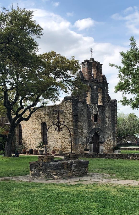 Mission church Texas stock image. Image of outdoors 143395909