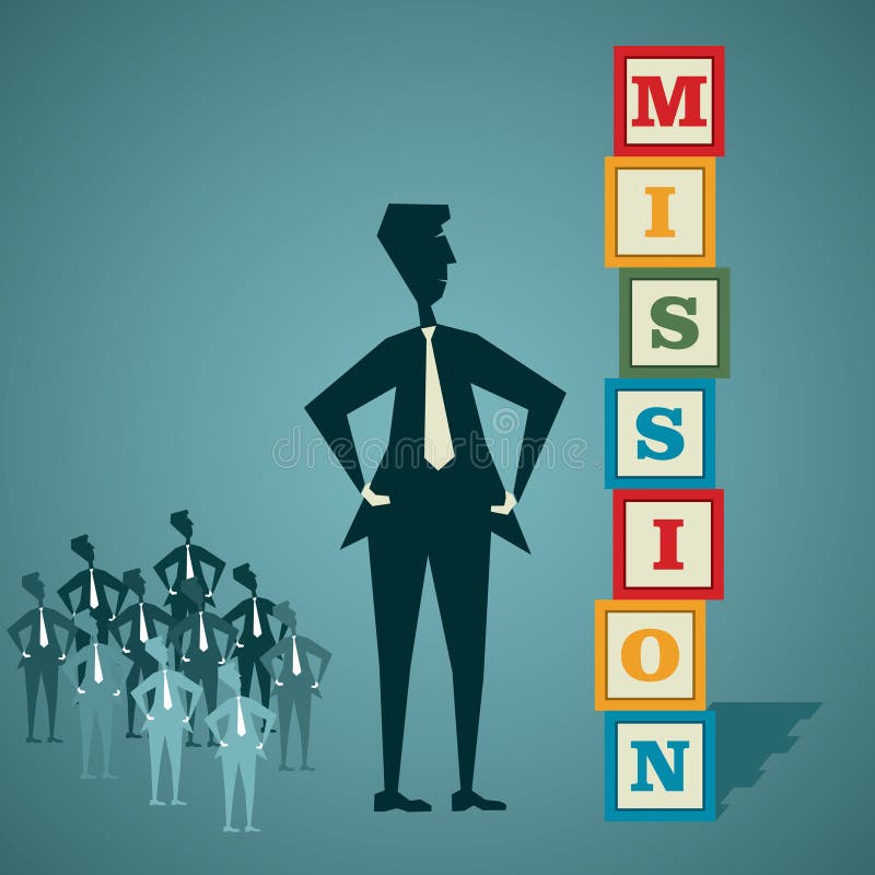 Mission de construction illustration libre de droits Mission de construction illustration libre de droits
