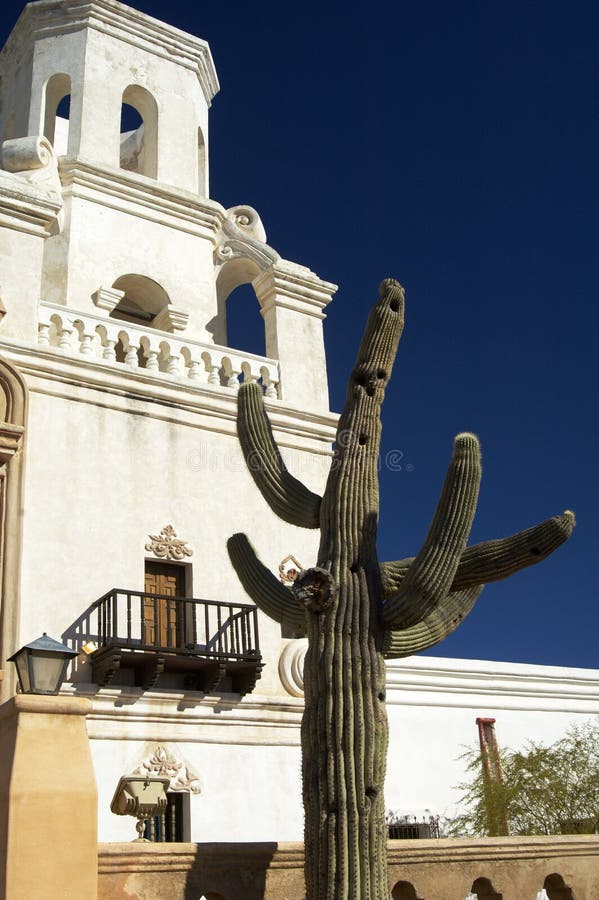 Mission San Xavier Del Bac photographie stock libre de droits Mission San Xavier Del Bac photographie stock libre de droits
