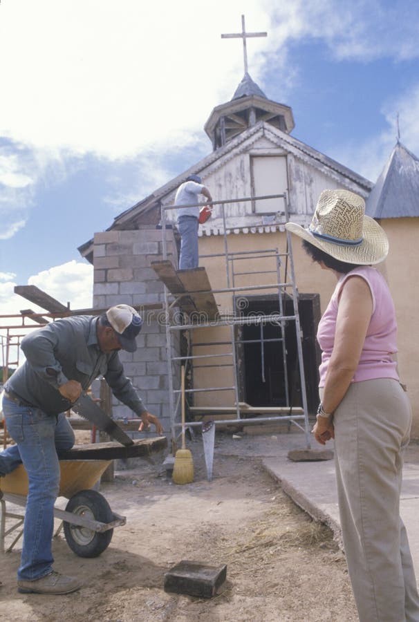 Mission in San Ysidro New Mexico Editorial Stock Image Image of