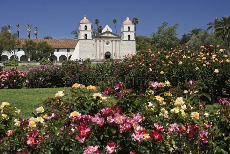 Mission Santa Barbara, Santa Barbara, California stock photo Mission Santa Barbara, Santa Barbara, California stock photo