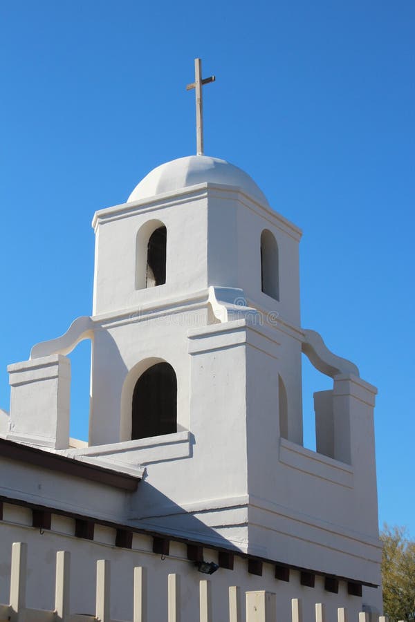 Historic Old Adobe Mission Our Lady of Perpetual Help Church, built in 1933 in Old Town Scottsdale, Arizona. Historic Old Adobe Mission Our Lady of Perpetual Help Church, built in 1933 in Old Town Scottsdale, Arizona