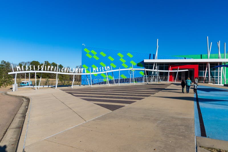 Mississippi Children's Museum in jackson, MS stock afbeelding Mississippi Children's Museum in jackson, MS stock afbeelding