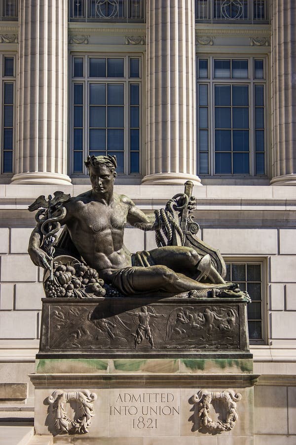 Missouri State Capital Statue stock images Missouri State Capital Statue stock images
