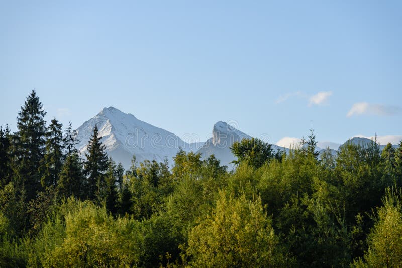 Mist covered mountains