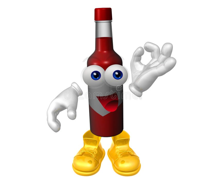 Mister hot sauce character