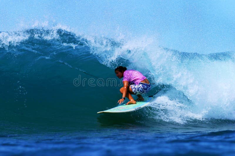Mistrza radości monahan surfingu kobieta