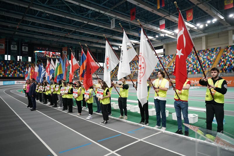 Mistrzostwa stanbul turkiye w lekkoatletyce zdjęcie royalty free
