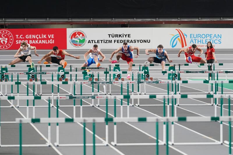 Mistrzostwa stanbul turkiye w lekkoatletyce obrazy stock