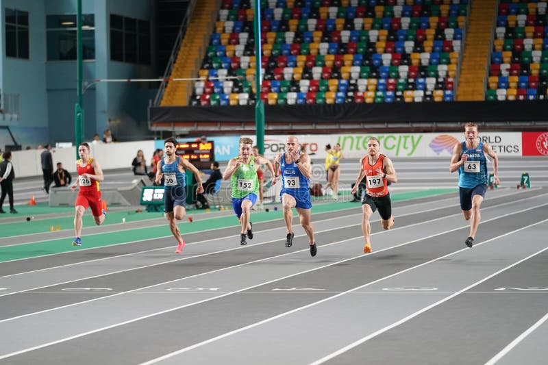 Mistrzostwa stanbul turkiye w lekkoatletyce fotografia royalty free