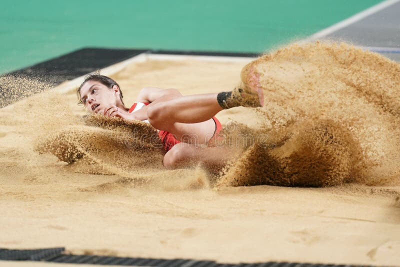 Mistrzostwa stanbul turkiye w lekkoatletyce zdjęcia stock