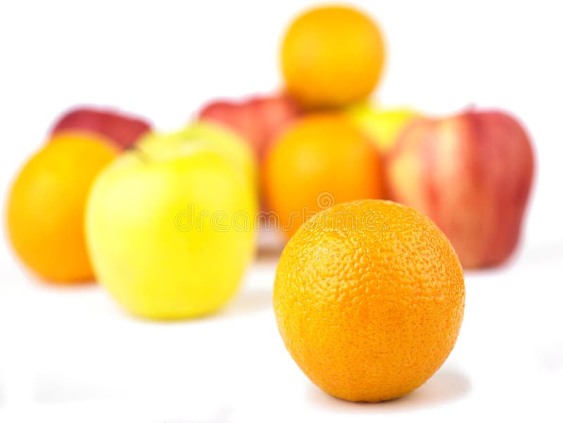 Mistura da laranja e da fruta