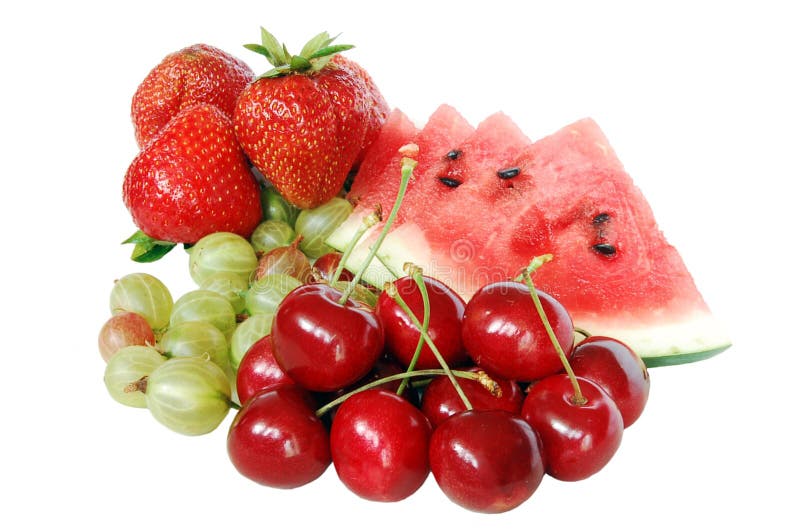 Mistura de frutas do verão foto de stock royalty free Mistura de frutas do verão foto de stock royalty free