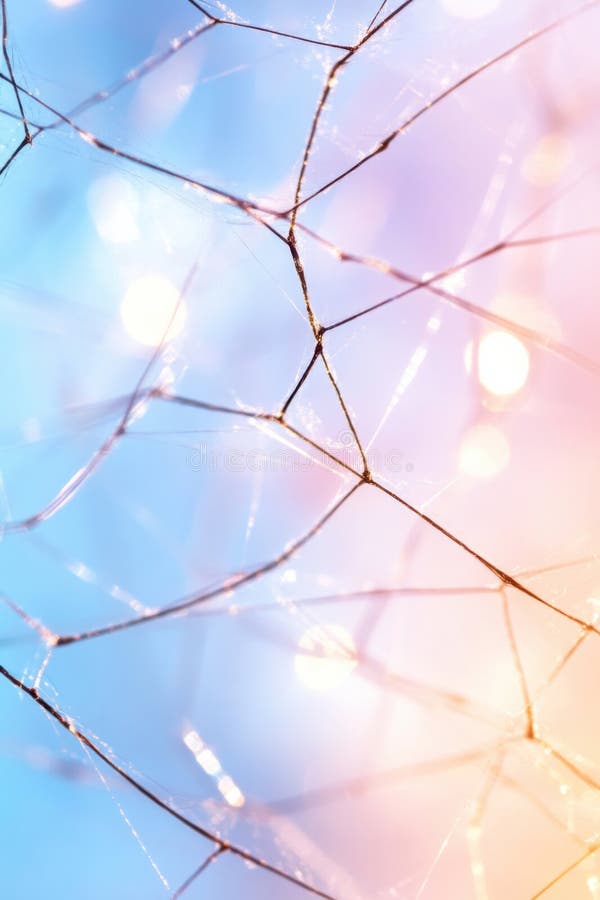 Misunderstood evaluations showcased in a vivid web of colors and patterns in an abstract form royalty free stock photography