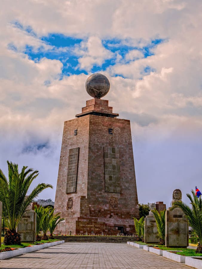 Mitad Del Mundo The 30M Tall Monument Equateur Image Mitad Del Mundo The 30M Tall Monument Equateur Image