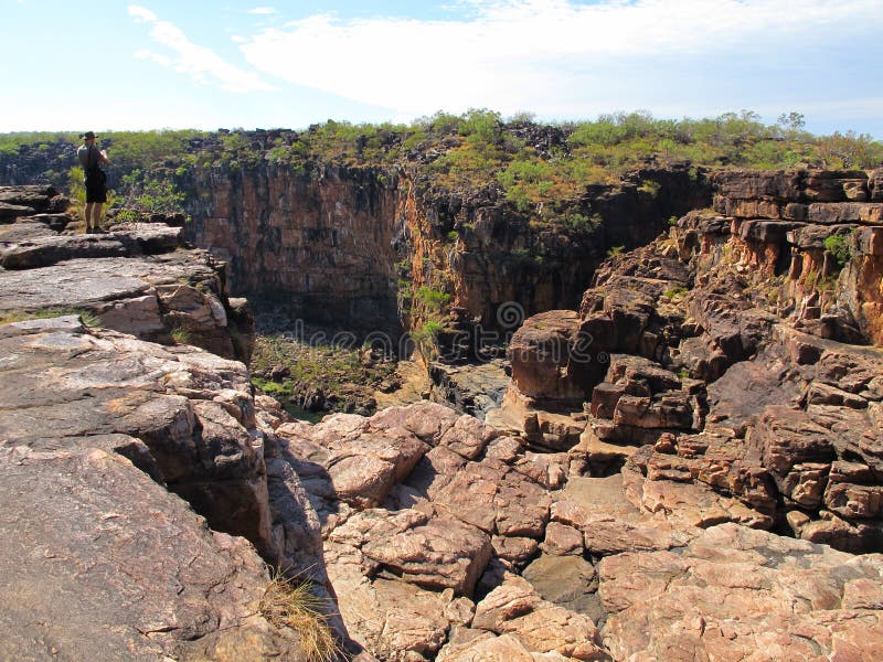 Mitchelldalingen, kimberley, West-Australië stock foto Mitchelldalingen, kimberley, West-Australië stock foto