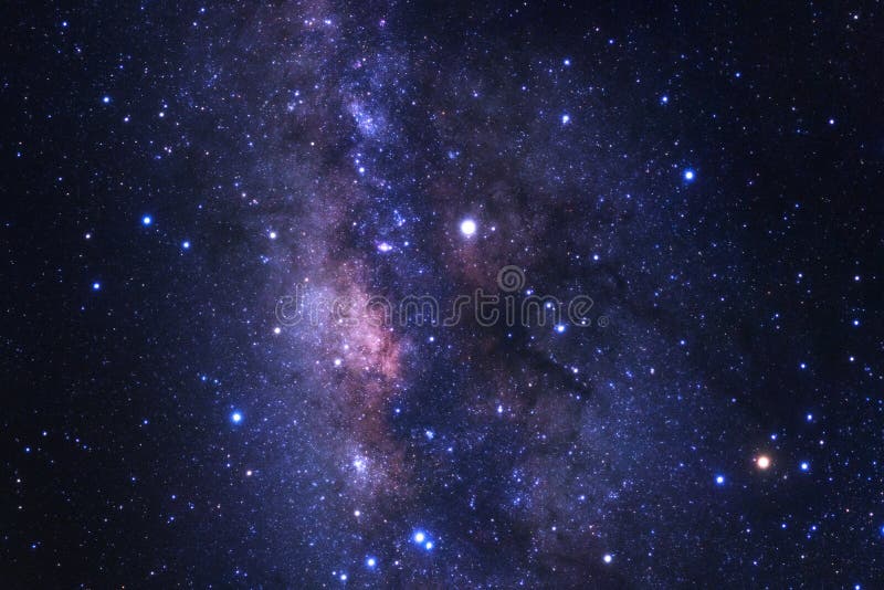 The center of milky way galaxy with stars and space dust in the universe. The center of milky way galaxy with stars and space dust in the universe.