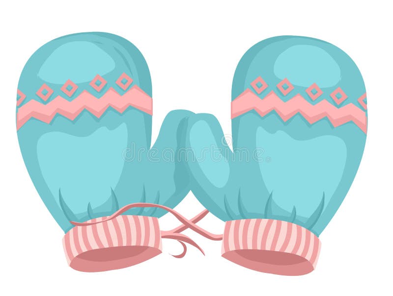 Mittens Stock Vector Image 45398966