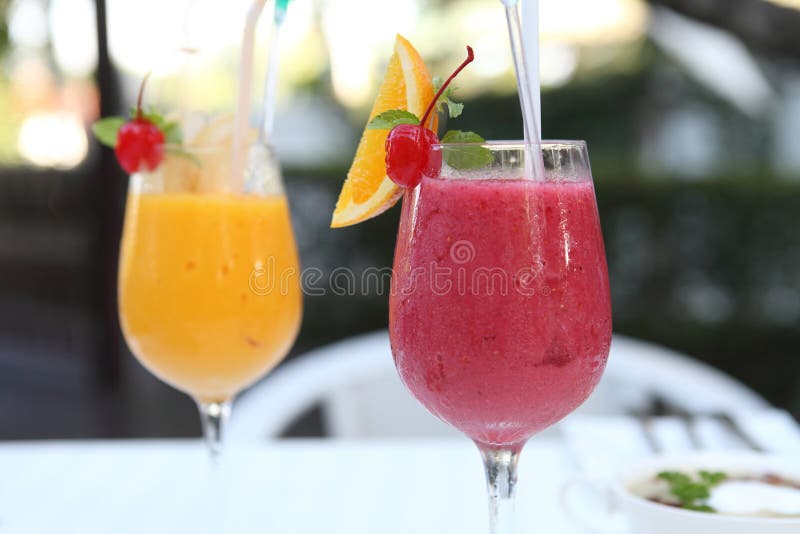Mix Berry Juice on Wooden Table Stock Image Image of cocktail, drink