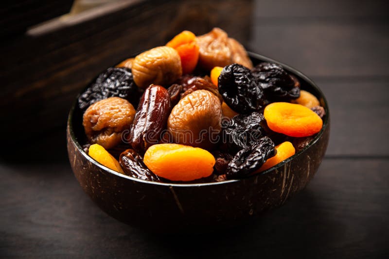 A mix of dried fruit stock photo. Image of fruits, tasty 116266954