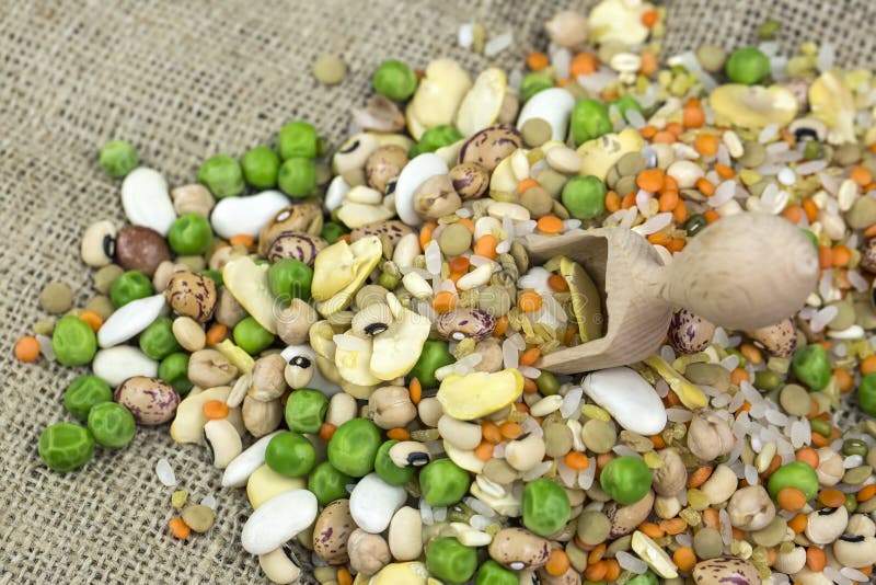 Mix dried legumes stock image. Image of agriculture, ingredient 89449661