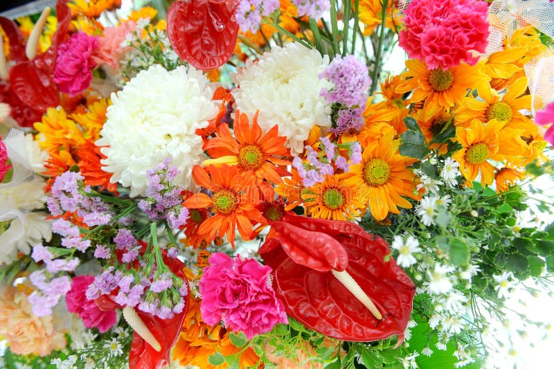 Mix flowers