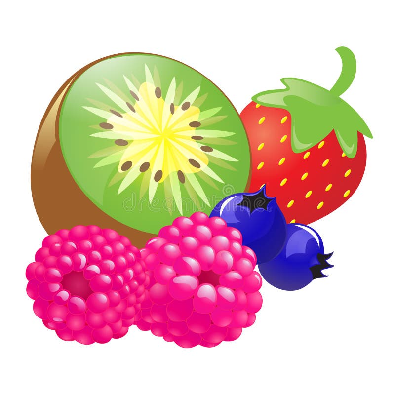 Mix Fruits Stock Illustrations 12451 Mix Fruits Stock Illustrations