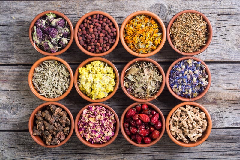 Mix of herbs stock image. Image of ingredient, apothecary 103081041