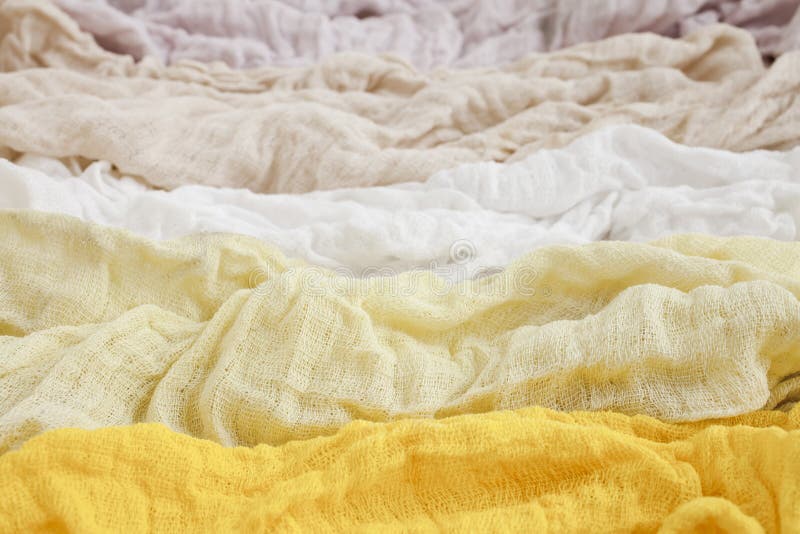 Mix of old linen rags stock image. Image of covering 142058857