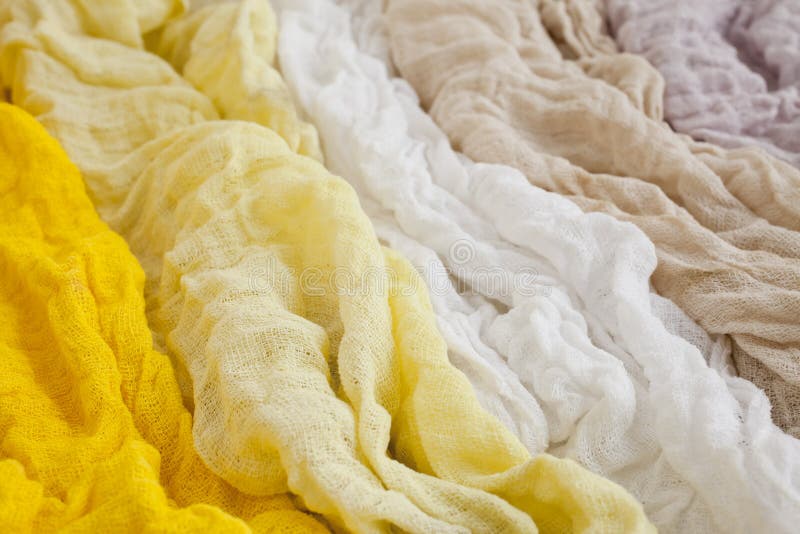 Mix of old linen rags stock photo. Image of burlap, grunge 142058832