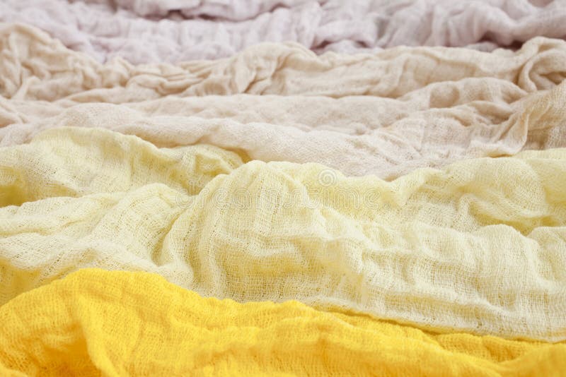 Mix of old linen rags stock image. Image of brown, material 142058853