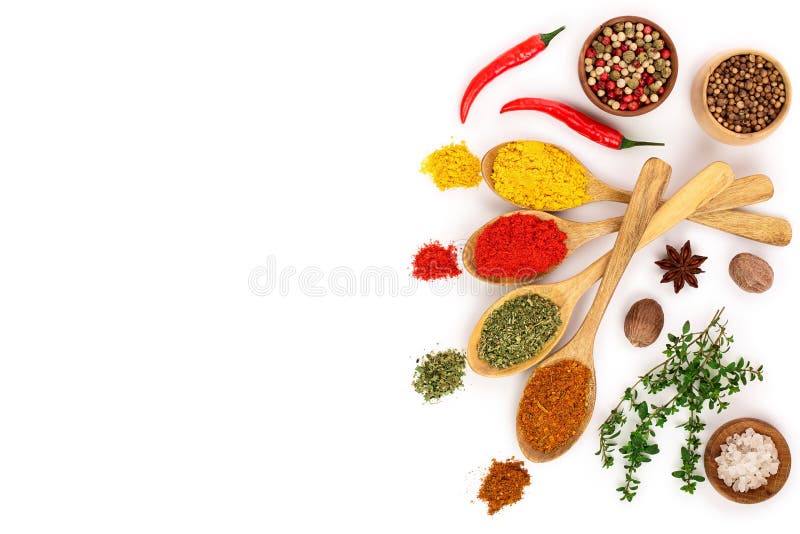 https://thumbs.dreamstime.com/b/mix-spices-wooden-spoon-isolated-white-background-copy-space-your-text-top-view-flat-lay-set-mix-spices-139664459.jpg