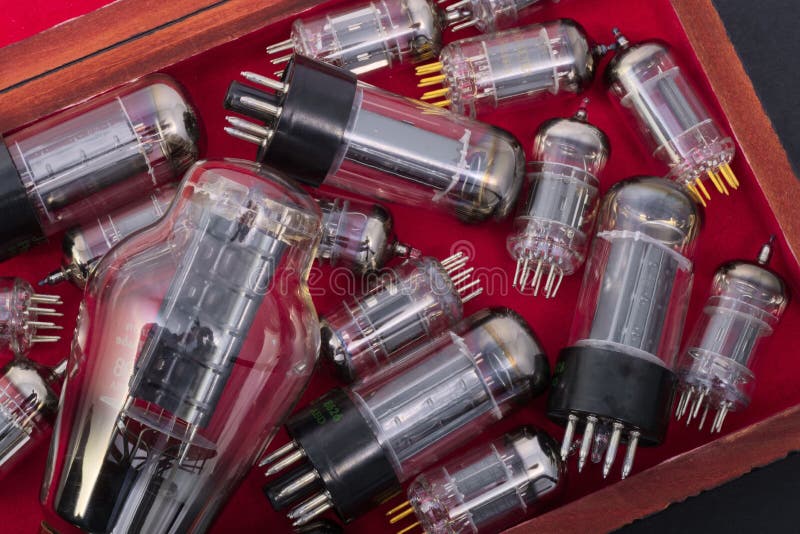 Vacuum tubes stock image. Image of vintage, audio, vacuum 50750777