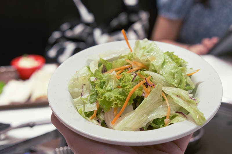 Mix Vegetables Salad in Restaurant Stock Image Image of dish, healthy