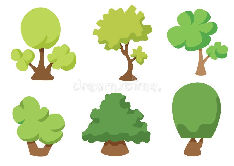 Tree vector icon isolated on white background, Tree logo concept royalty free illustration Tree vector icon isolated on white background, Tree logo concept royalty free illustration