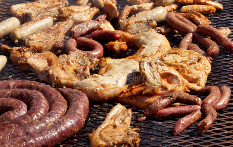 Mixed barbeque royalty free stock images