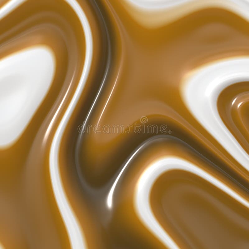 Sweet Texture of a Mixed Cream Illustration, Ideal for Coffee, Chocolate, Caramel. Sweet Texture of a Mixed Cream Illustration, Ideal for Coffee, Chocolate, Caramel